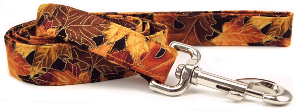 Autumn Leaves Dog Leash