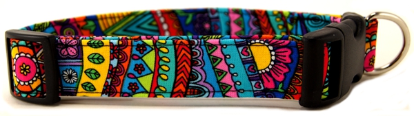 Color Me Happy Dog Collar