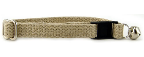 Natural Hemp Cat Collars
