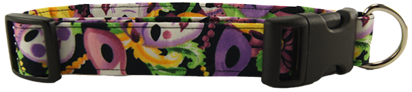 Mardi Gras Masks Dog Collar
