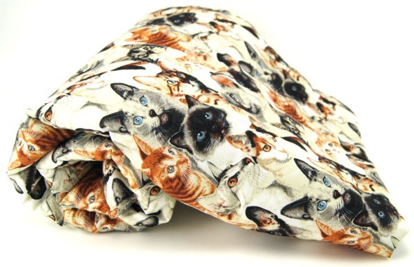 Cat Faces Pet Blanket