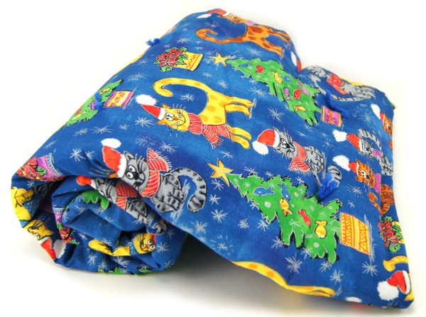 Kitty Christmas Pet Blanket