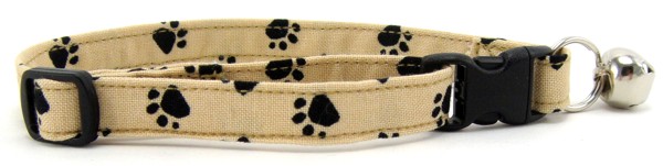 Tan Paws Cat Collar