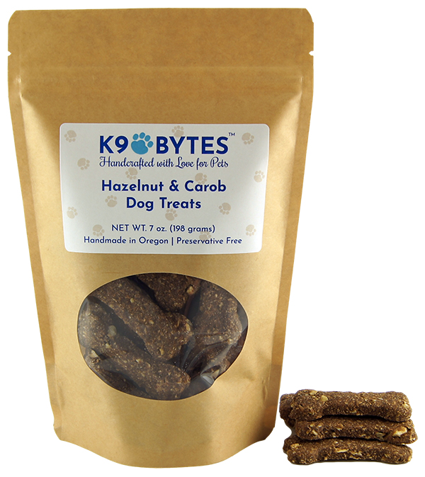 Homemade Hazelnut Carob Dog Treats