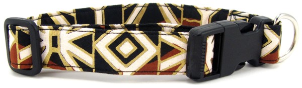 African Tribal Print Dog Collar