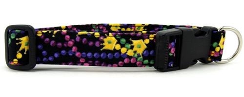 Mardi Gras Dog Collars